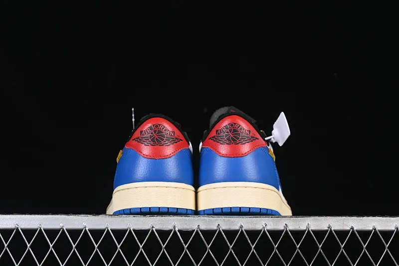 All categories Air Jordan Jordan series basketball shoes Air Jordan 1 Low Air Jordan 1 Low AJ1 Joe 1 UN blue and white low-top cultural and casual sneakers HQ6998-146